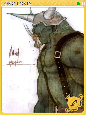 Orc Lord Card