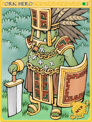 Orc Hero Card
